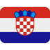 🇭🇷 flag: Croatia display on Twitter